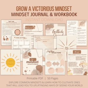 Mindset Journal and Workbook